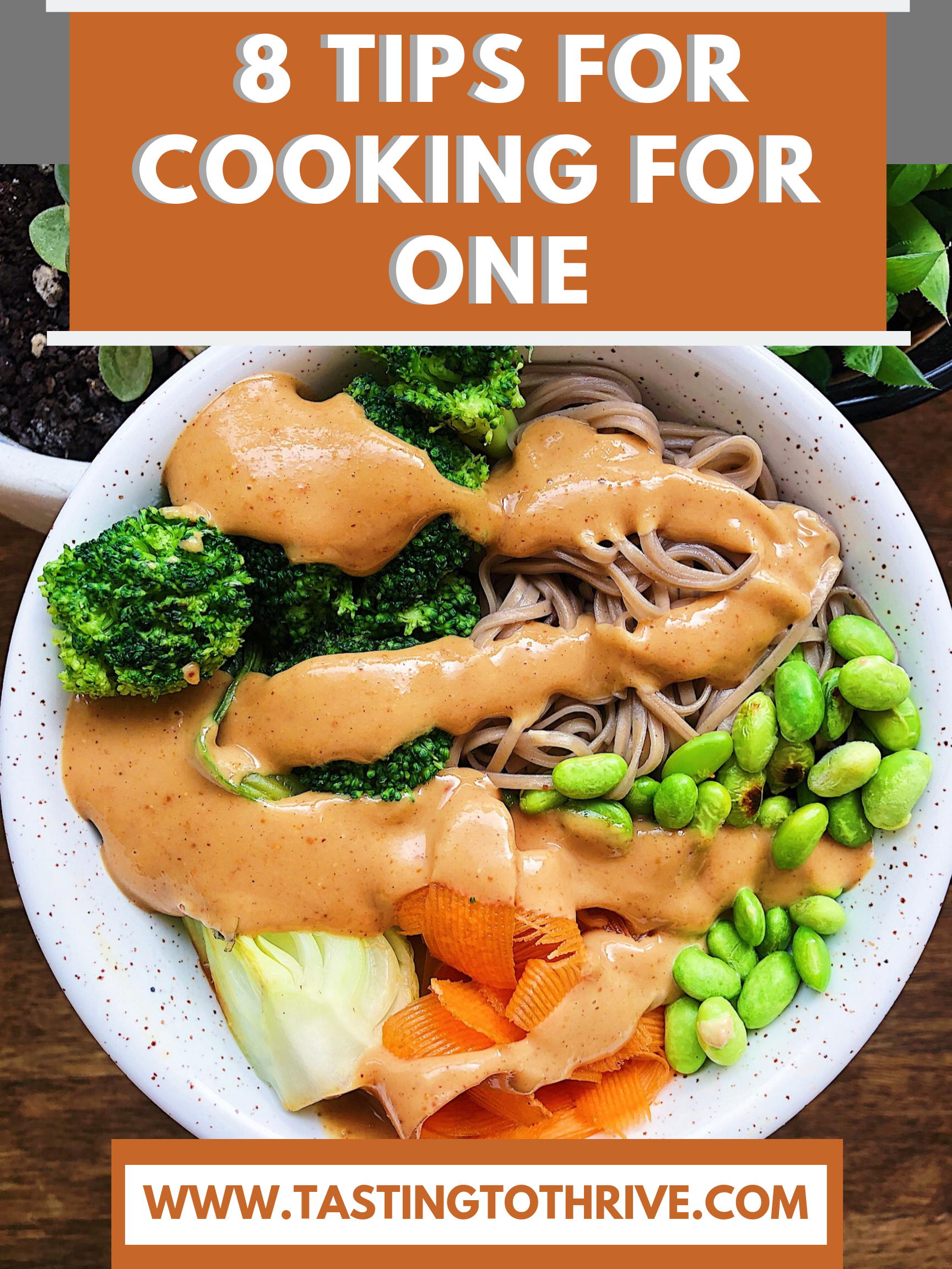 8 tips for cooking for one