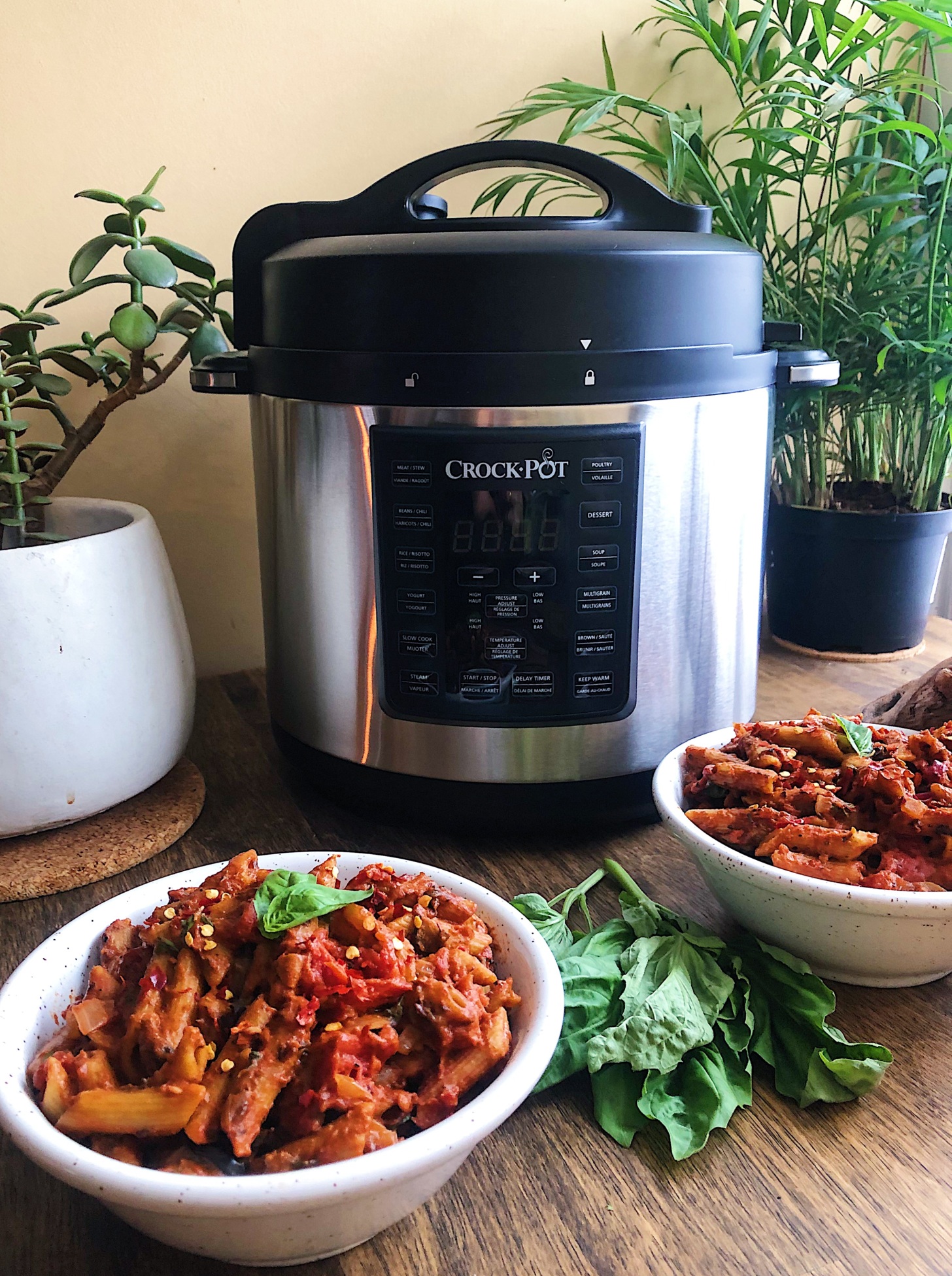 Creamy vegan rose pasta recipe