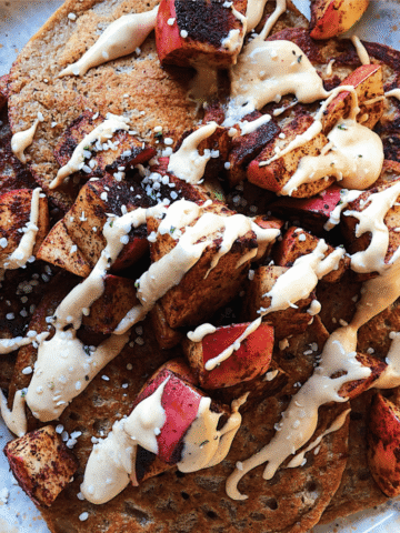 Easy vegan gluten-free pancakes