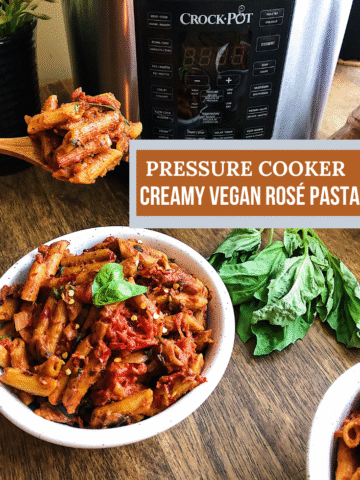Creamy Vegan Rose Pasta Pinterest