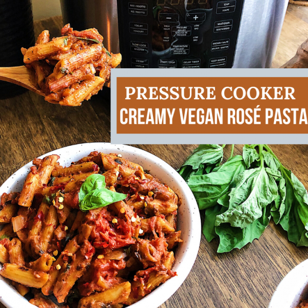 Creamy Vegan Rose Pasta Pinterest