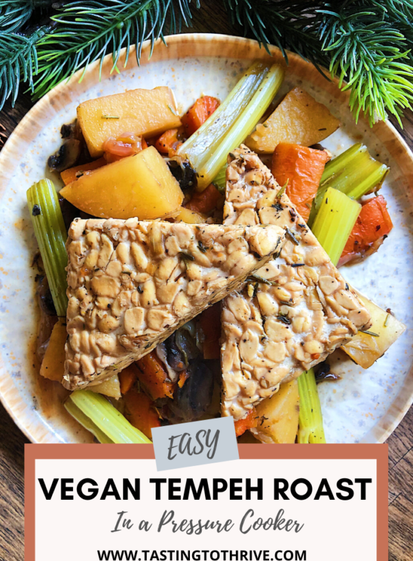 easy vegan tempeh roast