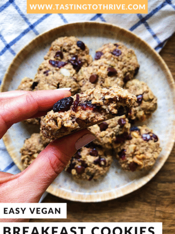 EASY VEGAN BREAKFAST COOKIES