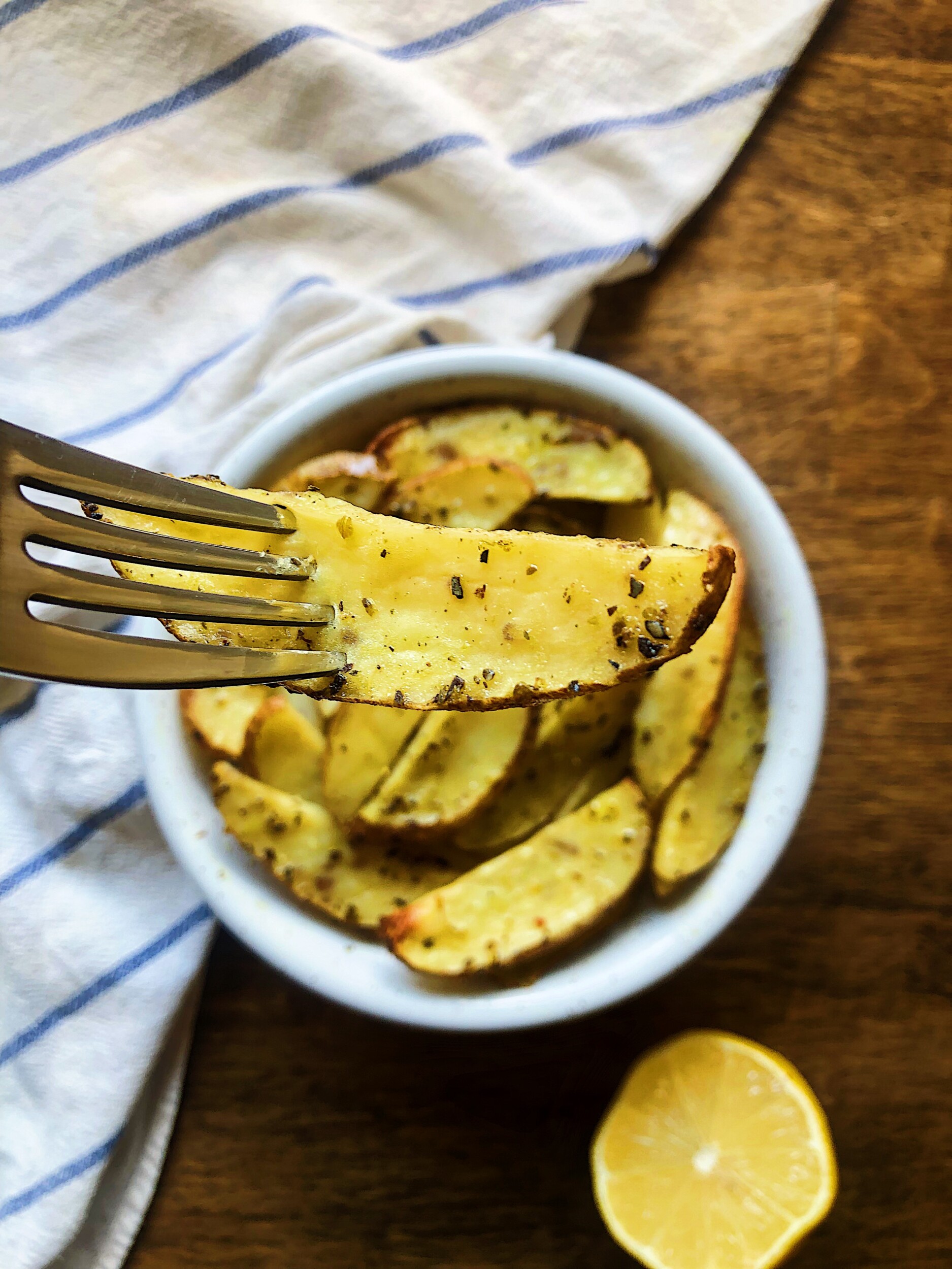 Greek Lemon Potatoes