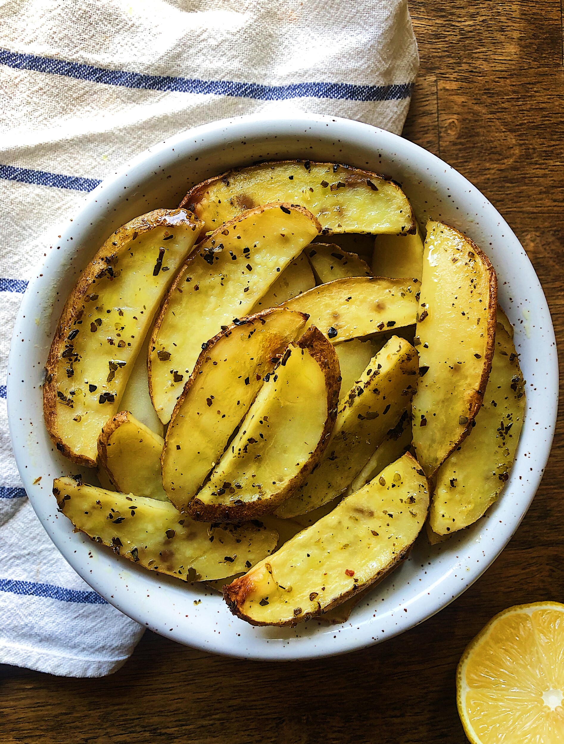 Greek Lemon Potatoes