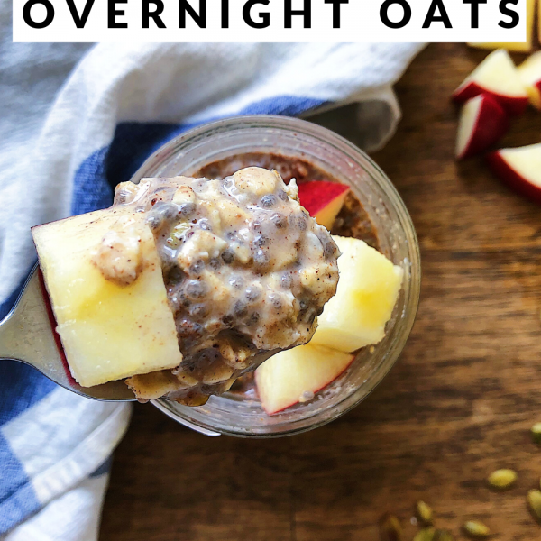 Easy vegan overnight oats