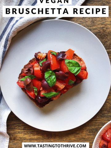 Vegan Bruschetta Recipe