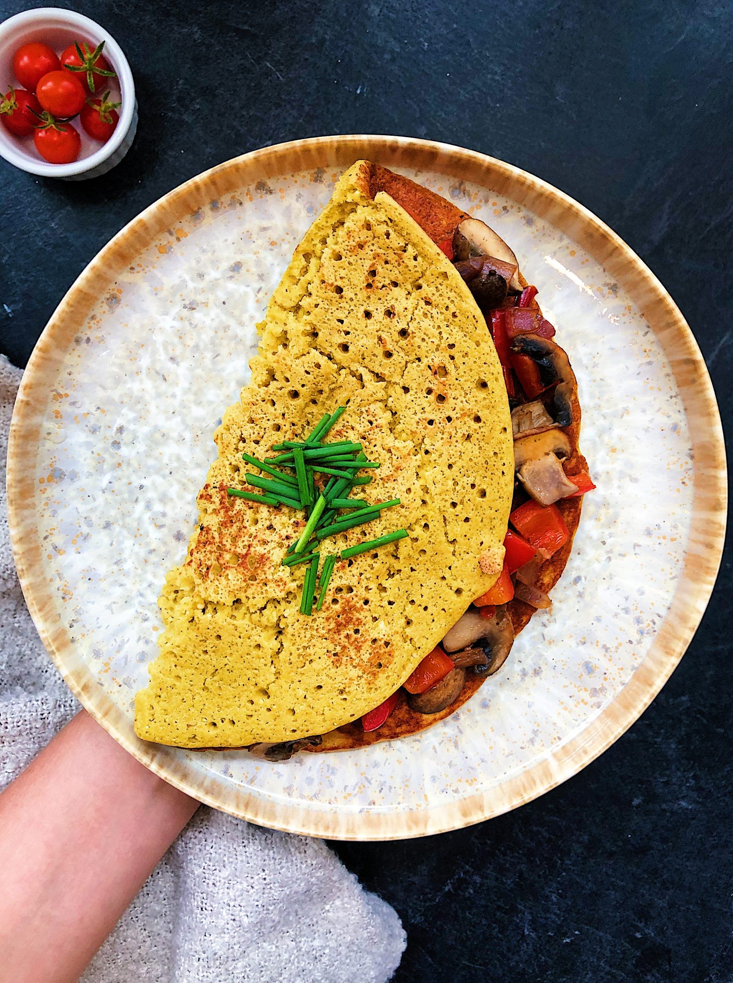 Easy Vegan Egg Omelette [Healthy, Gluten-Free, 20-Minute Recipe ...