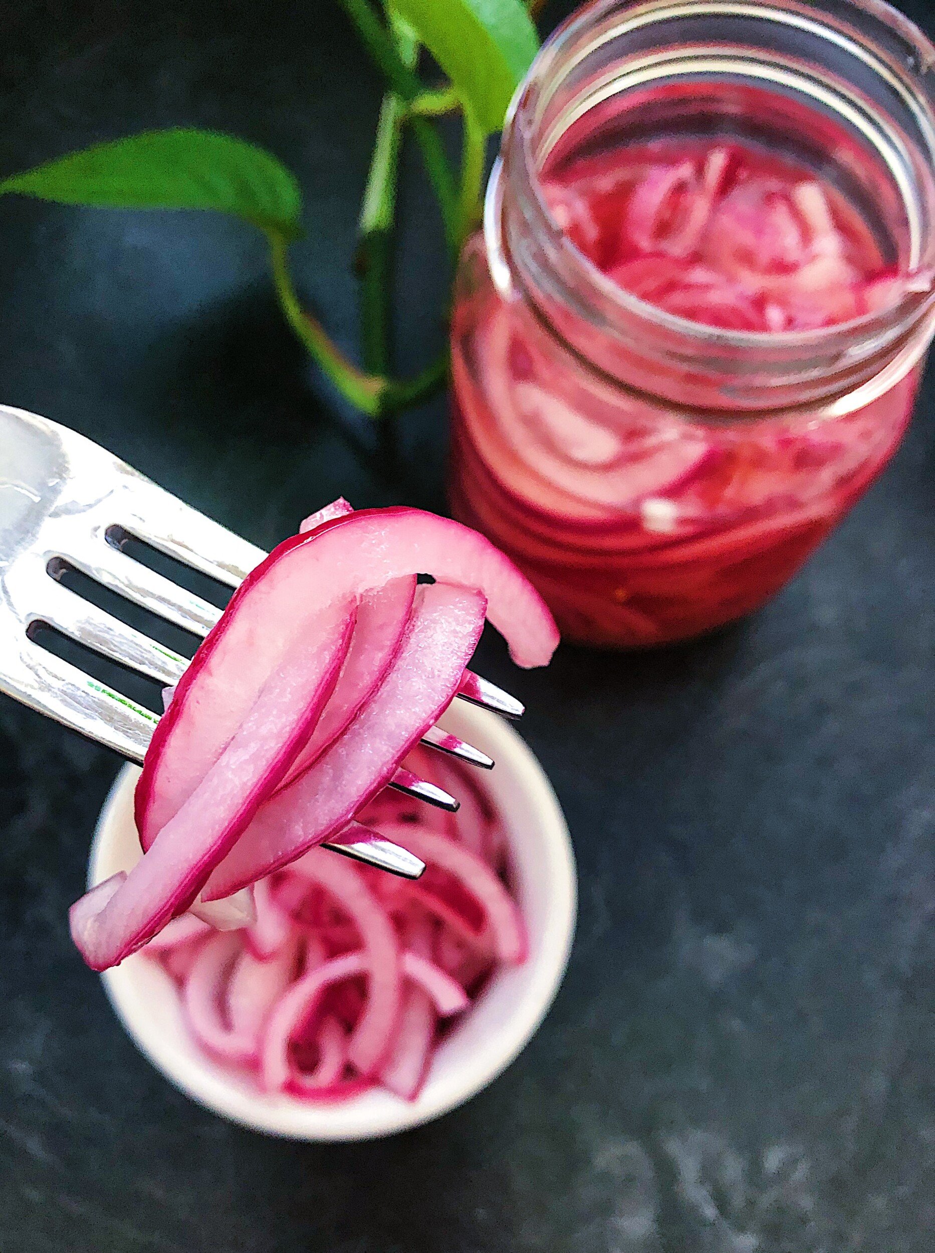 Quick Pickled Recipe (Red Onion)
