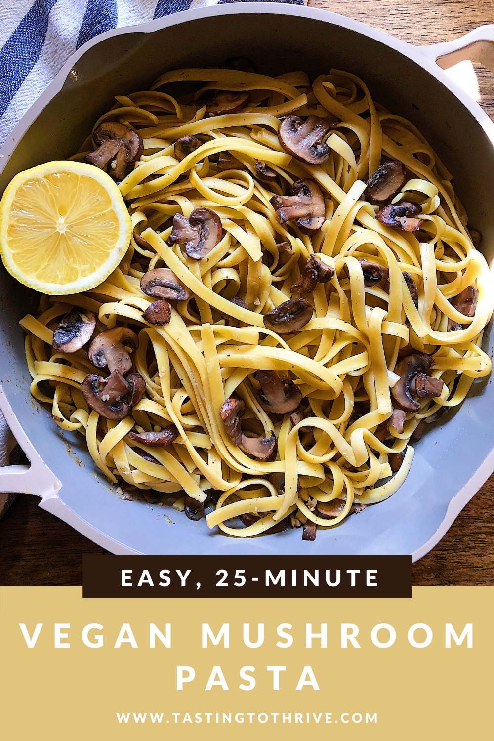 Vegan Mushroom Pasta