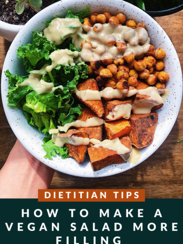 How to Make a Vegan Salad More Filling