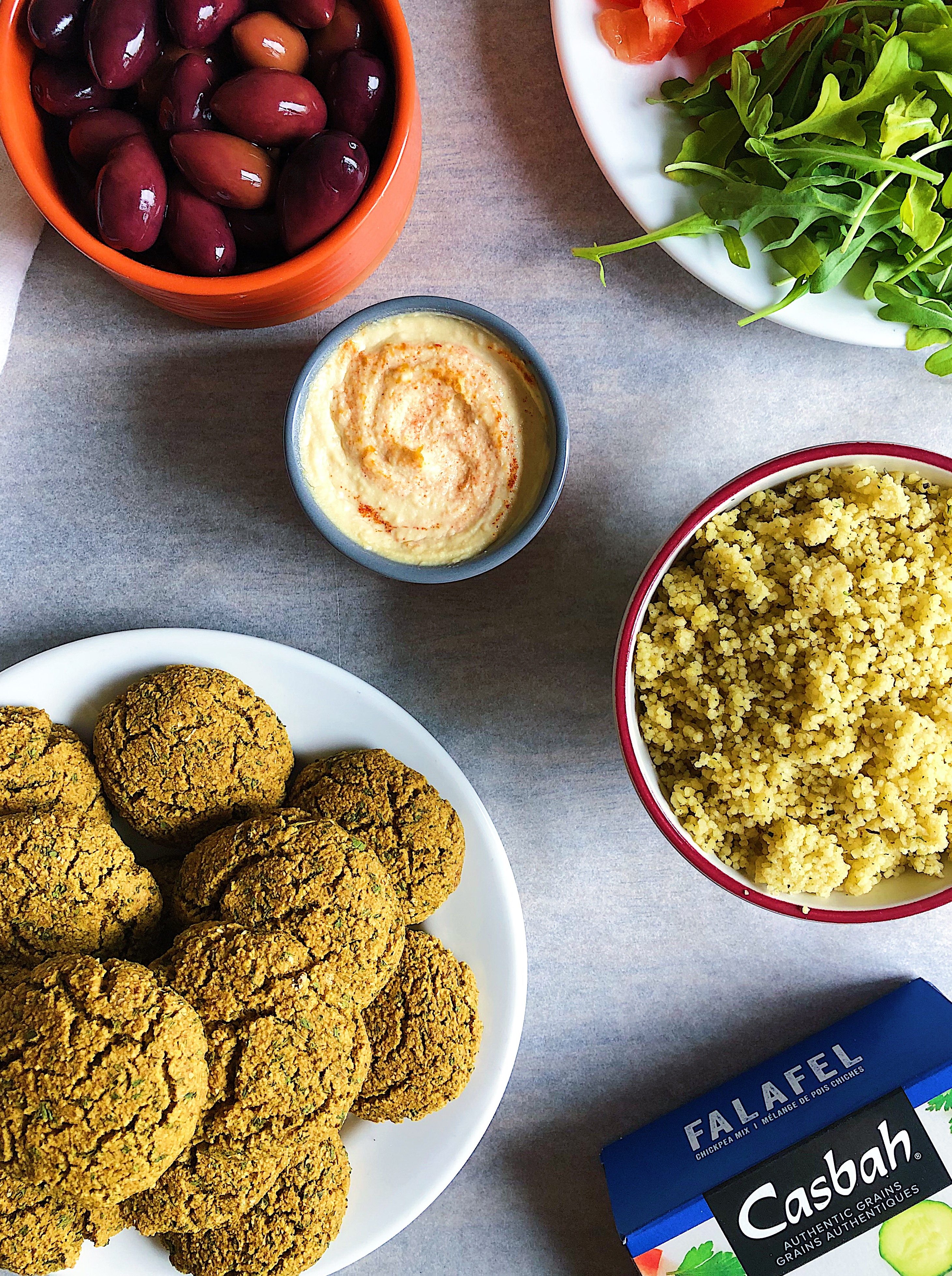 Easy Vegan Falafel Bowl