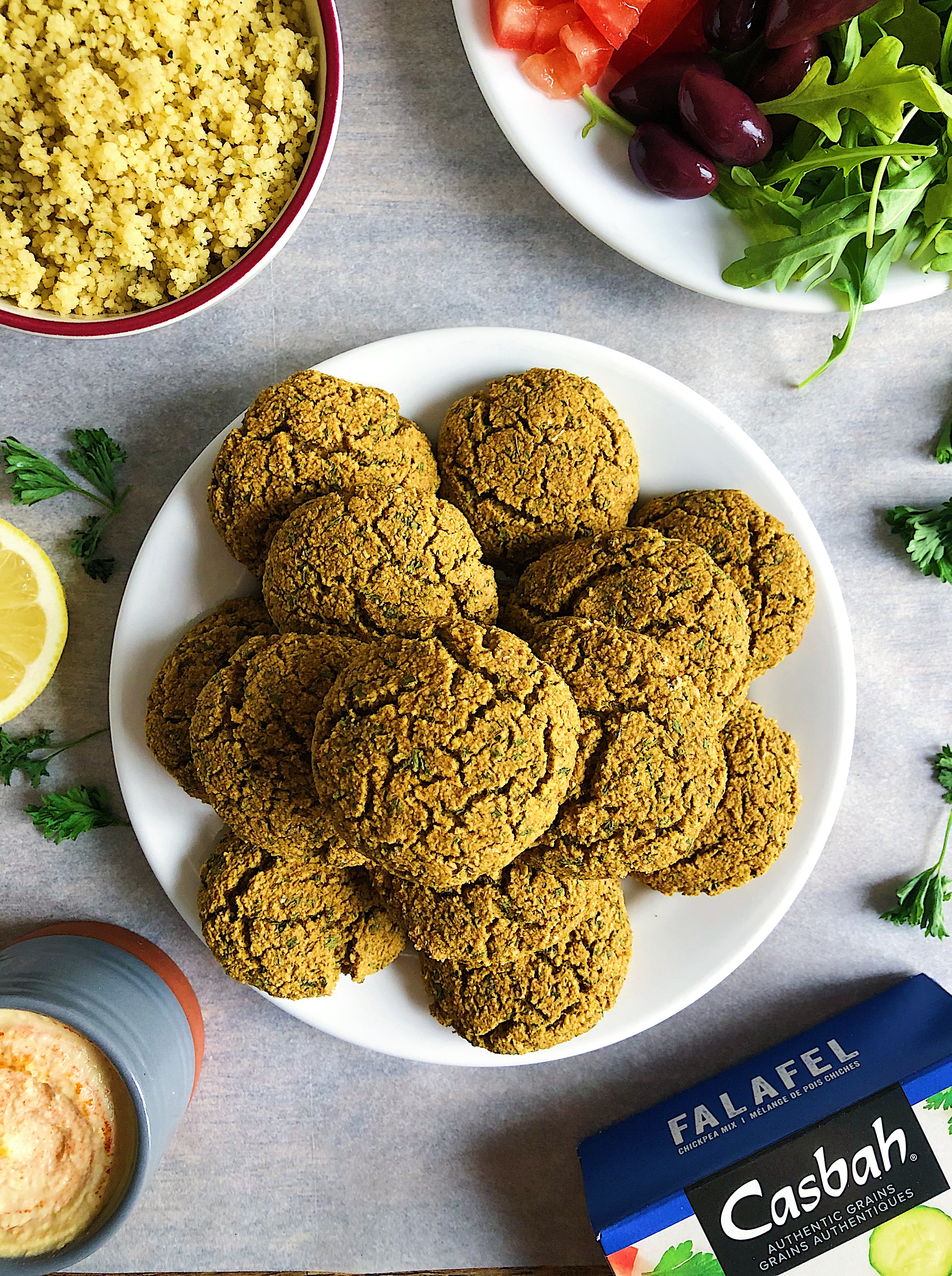 Easy Vegan Falafel Bowl