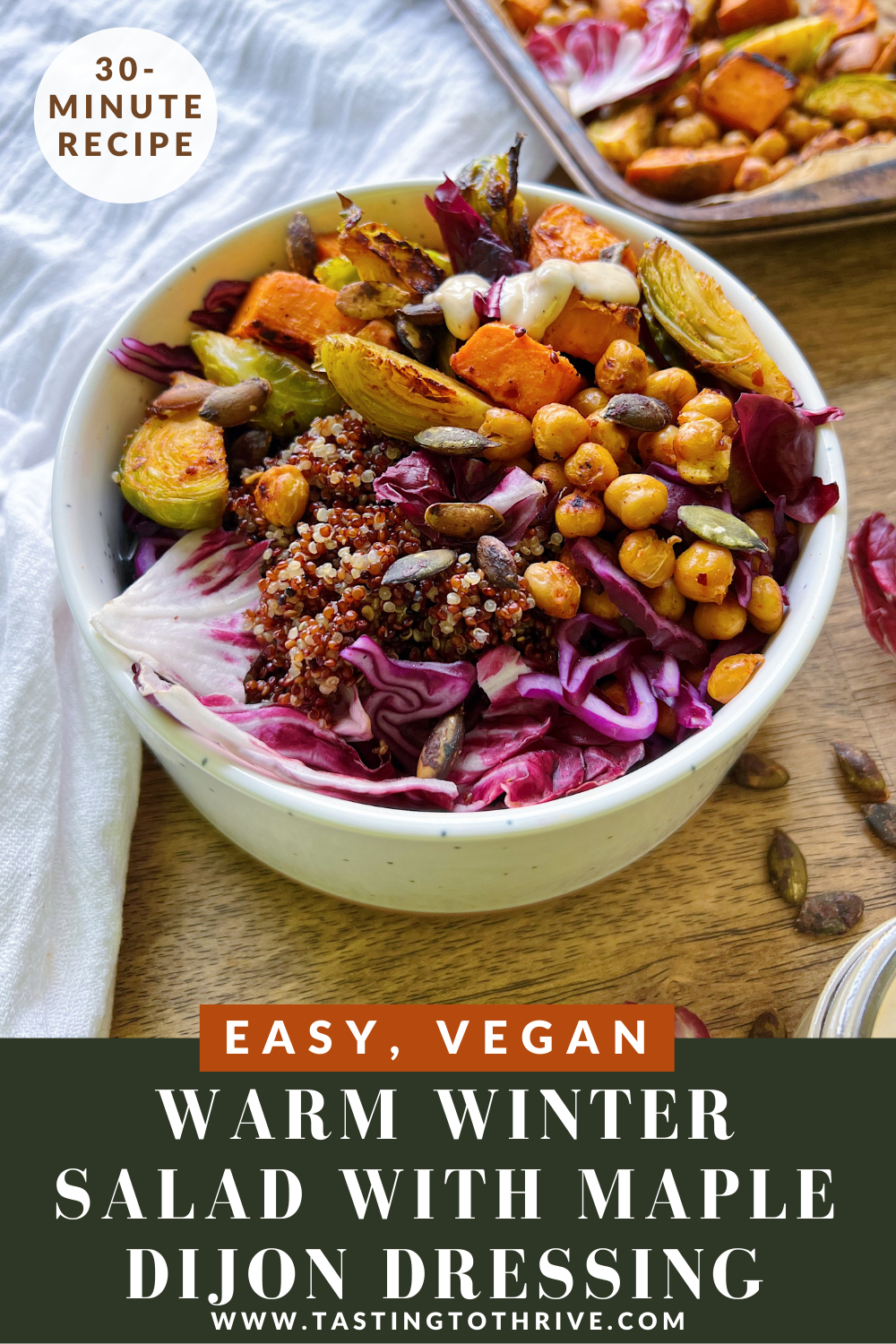 25 Hearty Vegan Salads That Will Fill You Up  Lunch bowl recipe, Kale  power salad, Whole food recipes