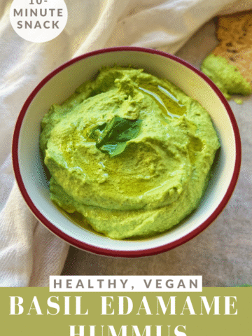 basil edamame hummus recipe