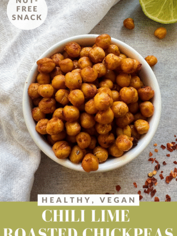 CHILI LIME ROASTED CHICKPEA RECIPE