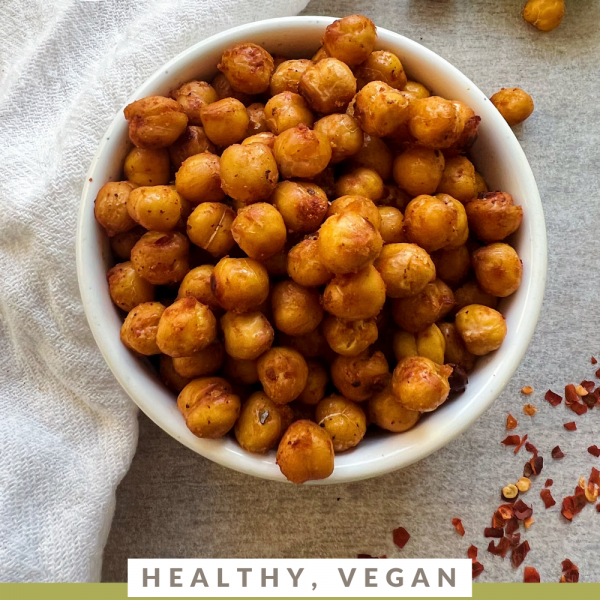CHILI LIME ROASTED CHICKPEA RECIPE