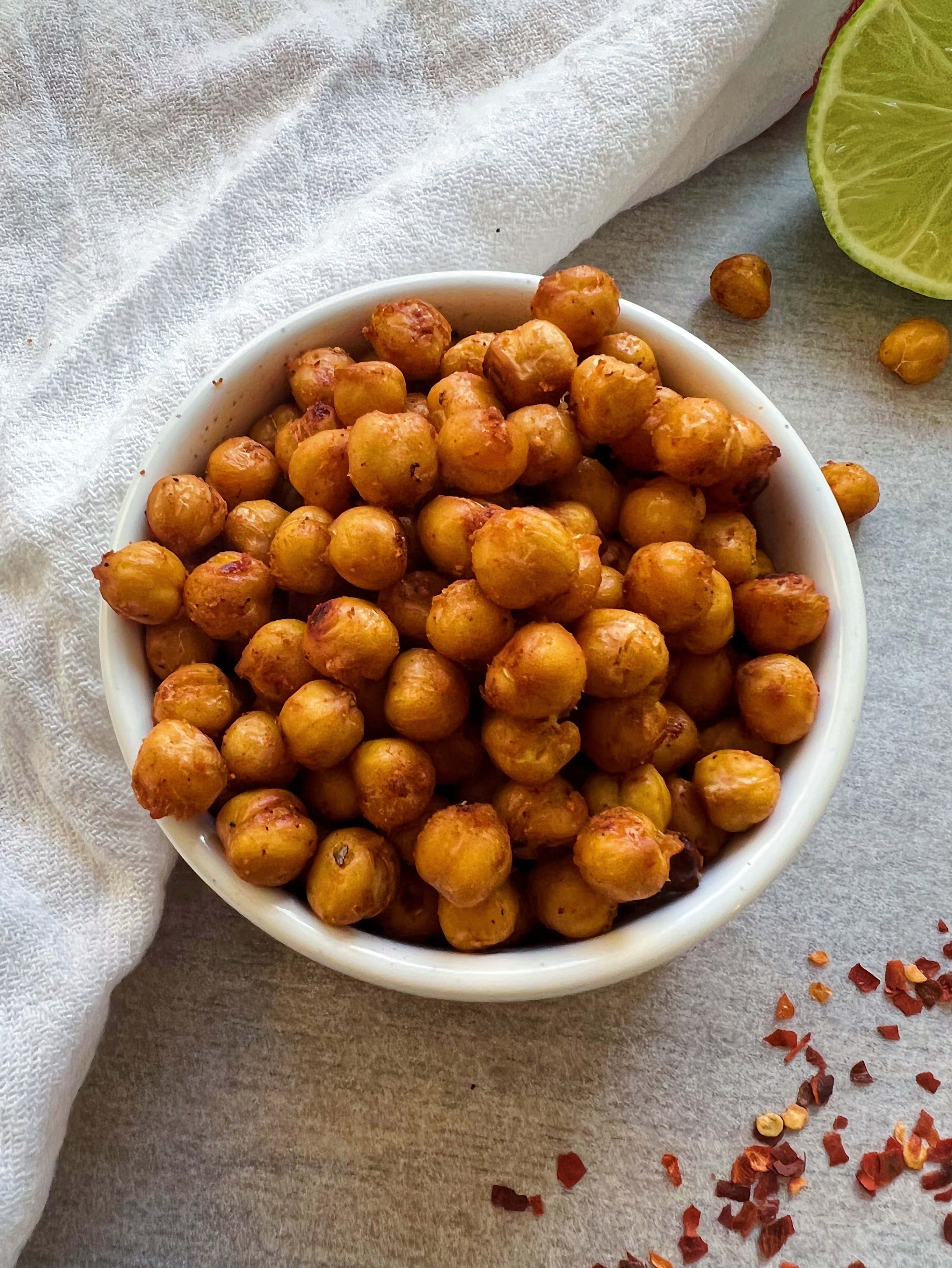 Chili Lime Roasted Chickpeas photo 4