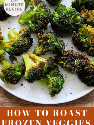 HOW TO ROAST FROZEN VEGETABLES