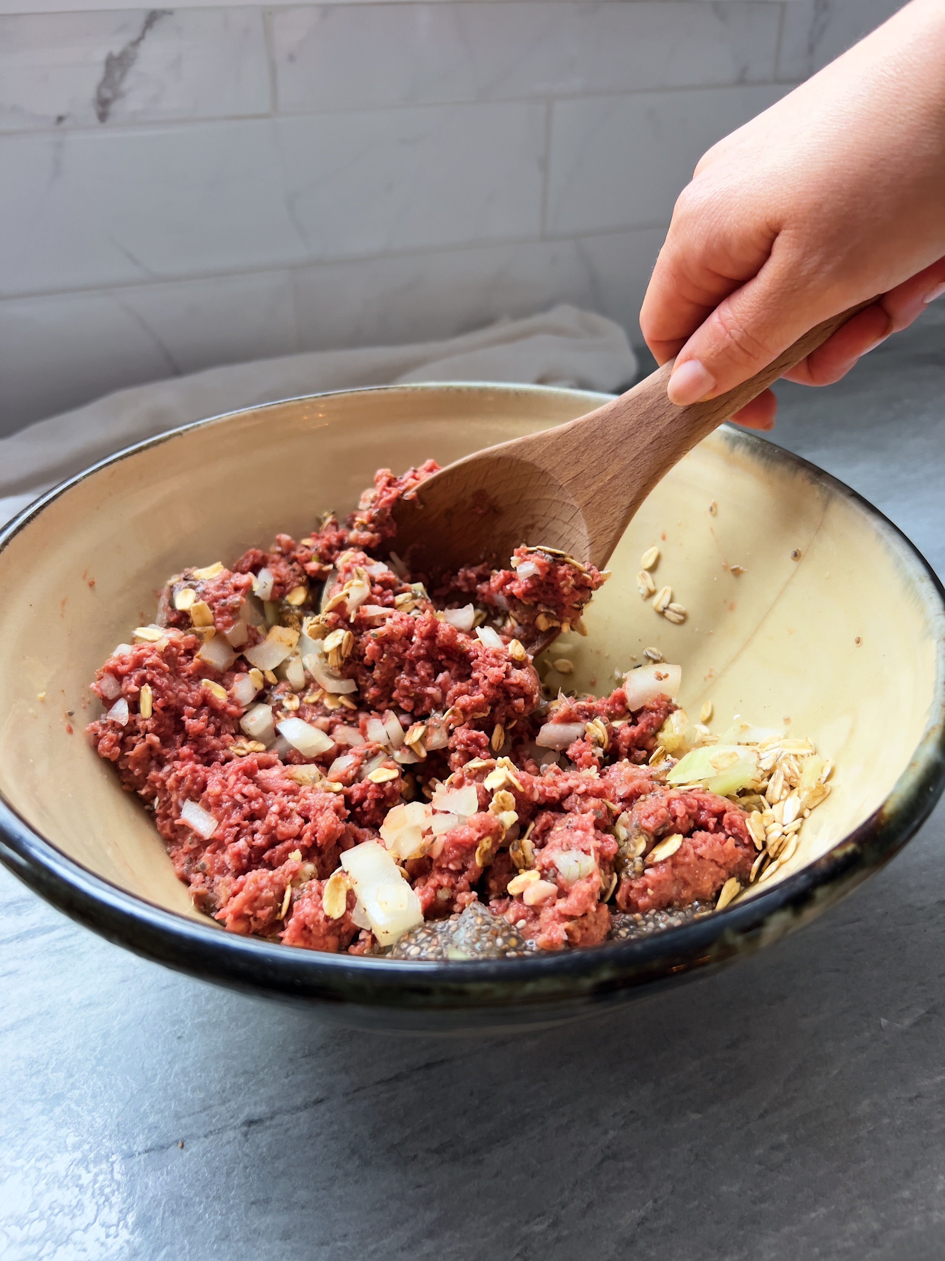 Sweet & Sour Plant-Based "Meatballs" with Garlic Green Beans