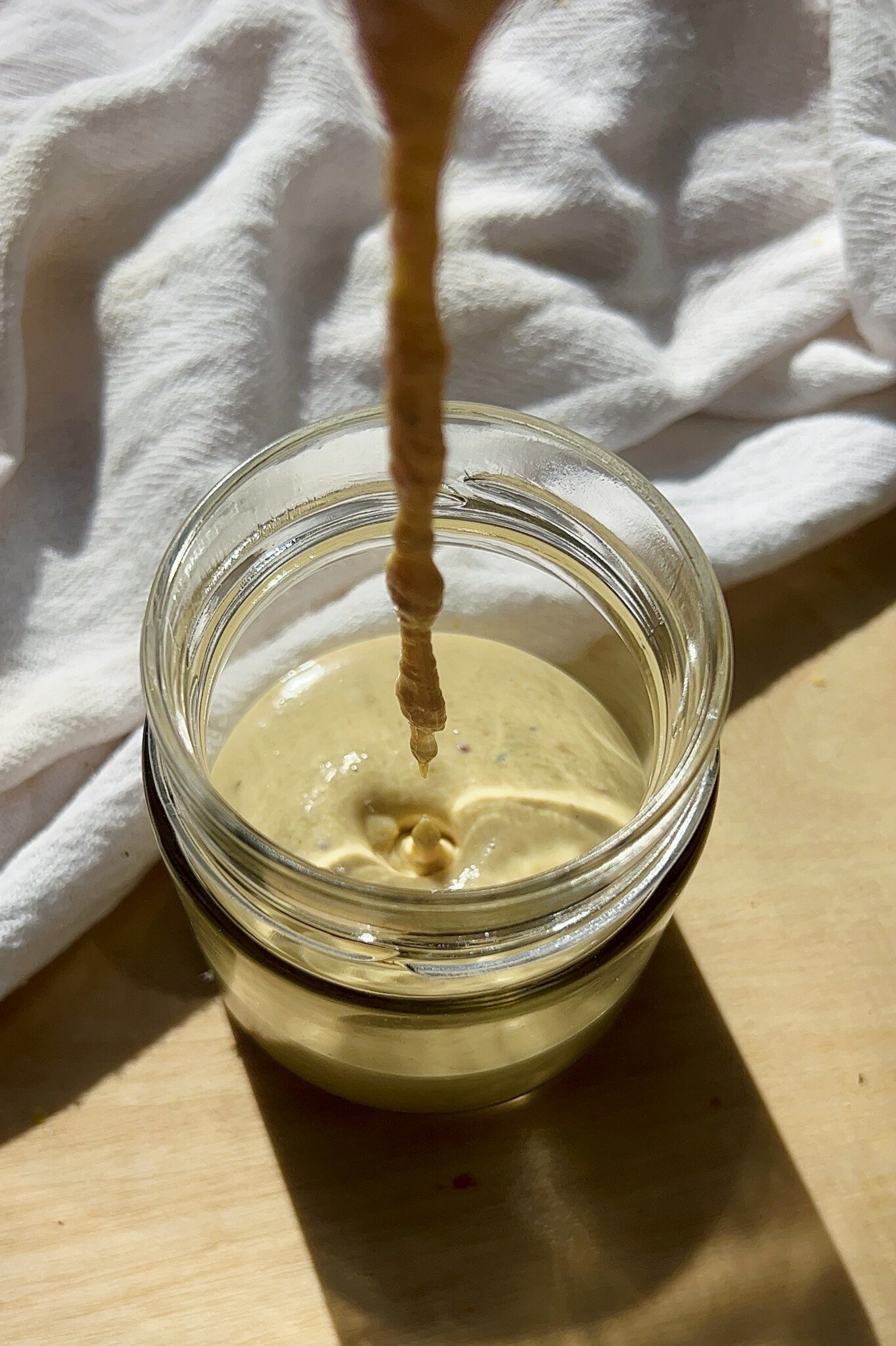 Creamy Maple Dijon Salad Dressing - Tasting to Thrive