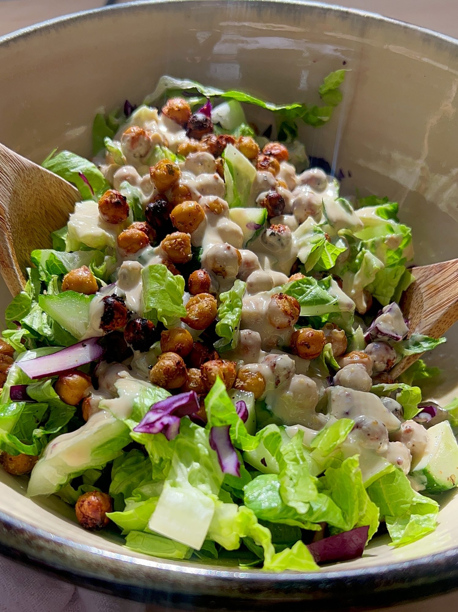 Creamy Maple Dijon Salad Dressing - Tasting to Thrive