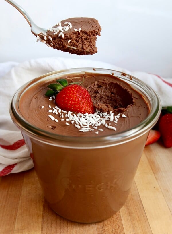 Dairy-Free Chocolate Mousse (With Silken Tofu!)