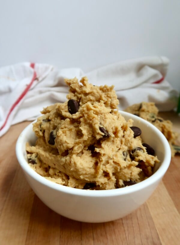 Best Ever Chickpea Cookie Dough (5-Minutes!)